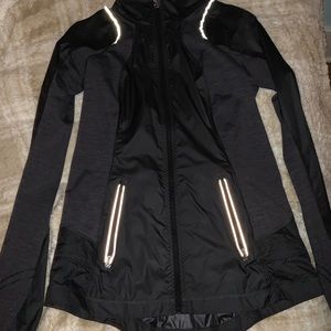 Lulu lemon running rain jacket!